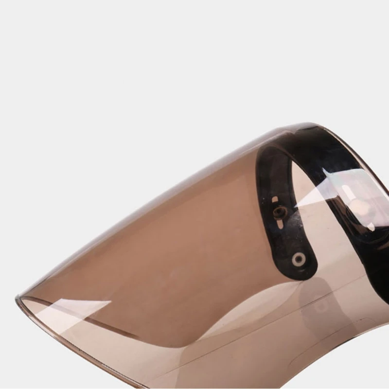 

Защитный козырек для шлема с открытым лицом, 3-защелкивающийся шлем, пиковая линза, аксессуары для мотоциклетного шлема