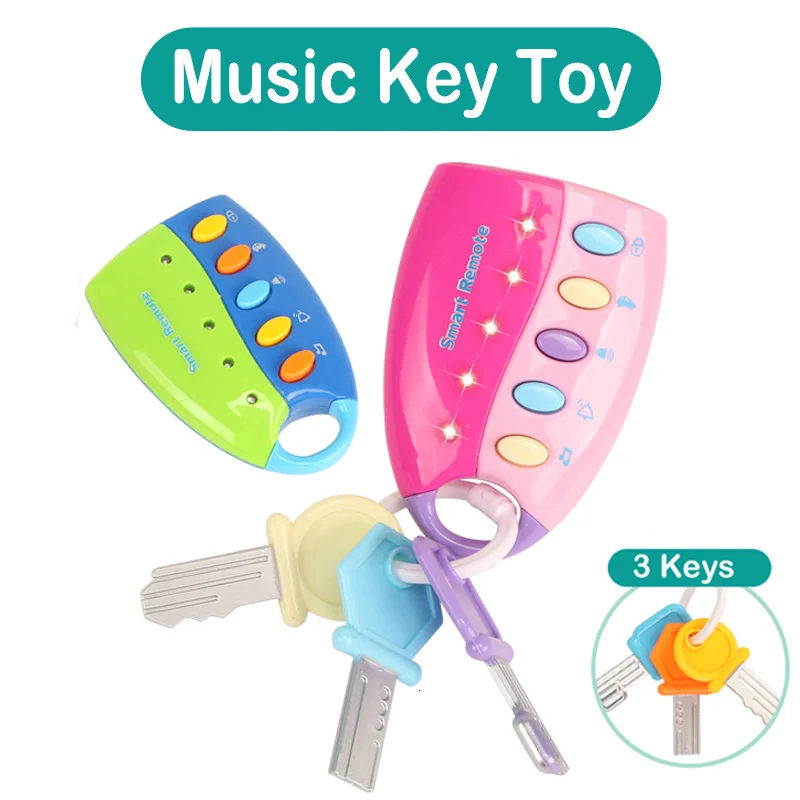 Детская музыкальная игрушка-флэш-ключ красочный умный пульт дистанционного