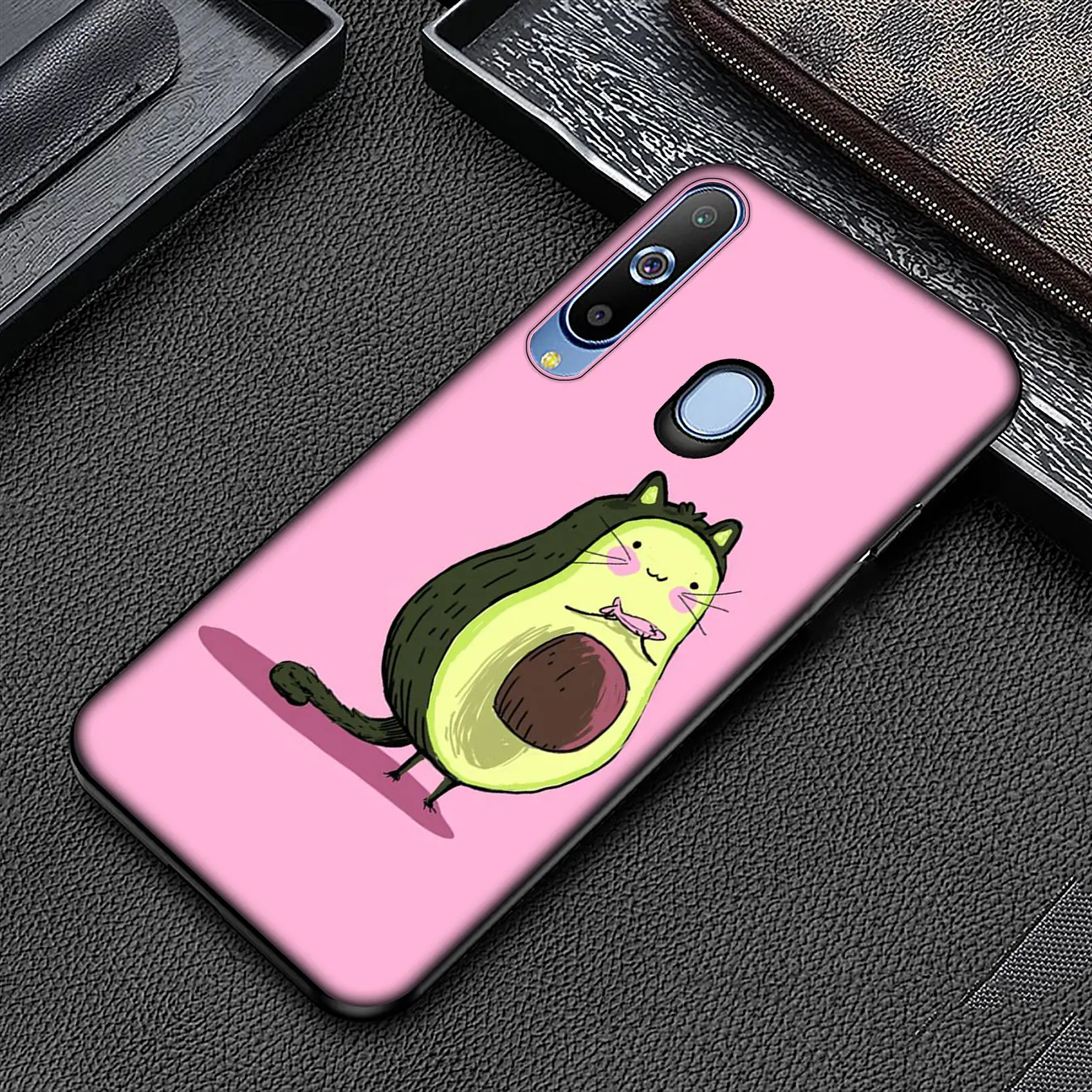 Забавный мягкий чехол для телефона Tumblr авокадо Samsung Galaxy A51 A71 A81 A91 A41 A21 A11 A01 A2 Core J8 J7