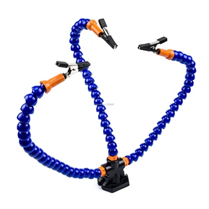 Подставка для паяльника, Настольная лупа, зажим для сварки печатных плат, третья рука, ручной инструмент для FPV радиоуправляемого автомобилядрона, паяльная сборка, ремонт