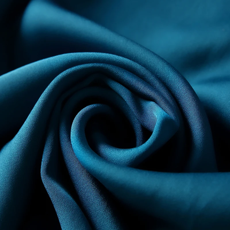 

Elegant Fashion Real Silk Women's Solid Shirt Spring Autumn Turn-down Collar Long Sleeve Blouses Loose Office Lady Blouse Tops