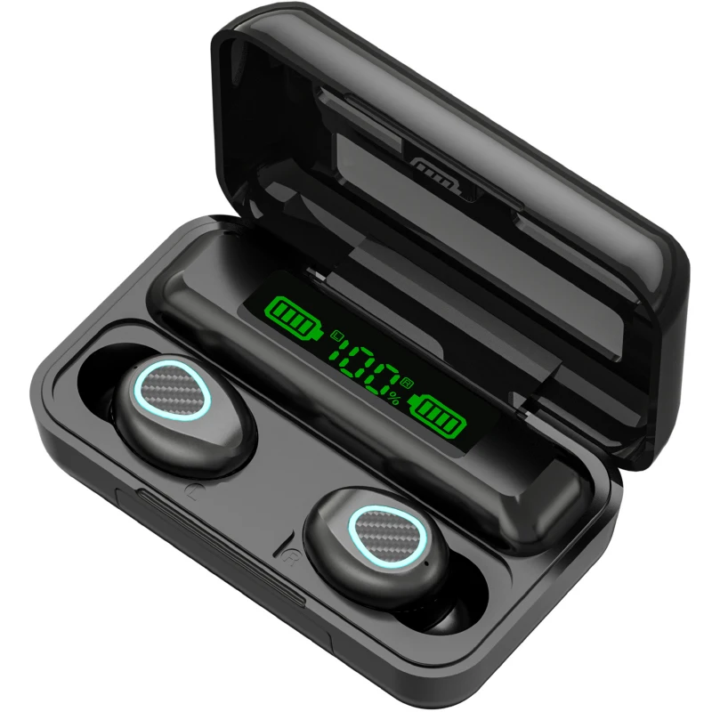 

Bluetooth 5.1 Earphones Charging Box Wireless Headphone 9D Stereo Sports Waterproof Earbuds Headsets With Microphone