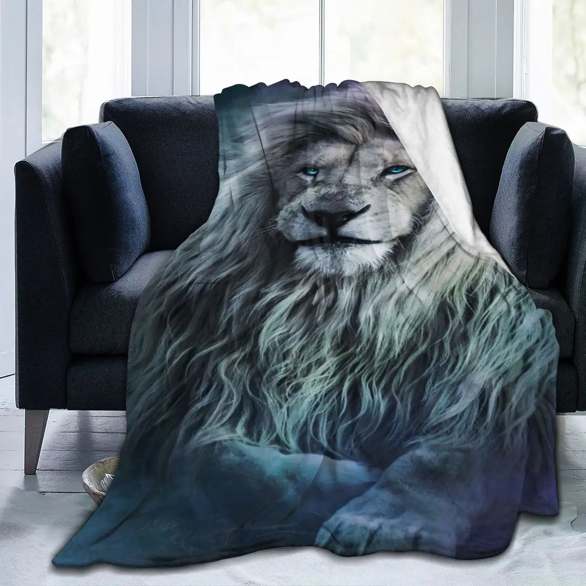 

Ultra Soft Sofa Blanket Cover Cartoon Bedding Flannel plied Bedroom Decor for Children and Adults