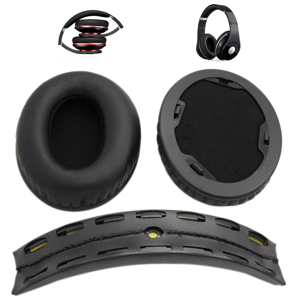 

1 пара сменных амбушюров + повязка на голову подушка для Beats от dr dre Studio 1,0 наушники-OPK