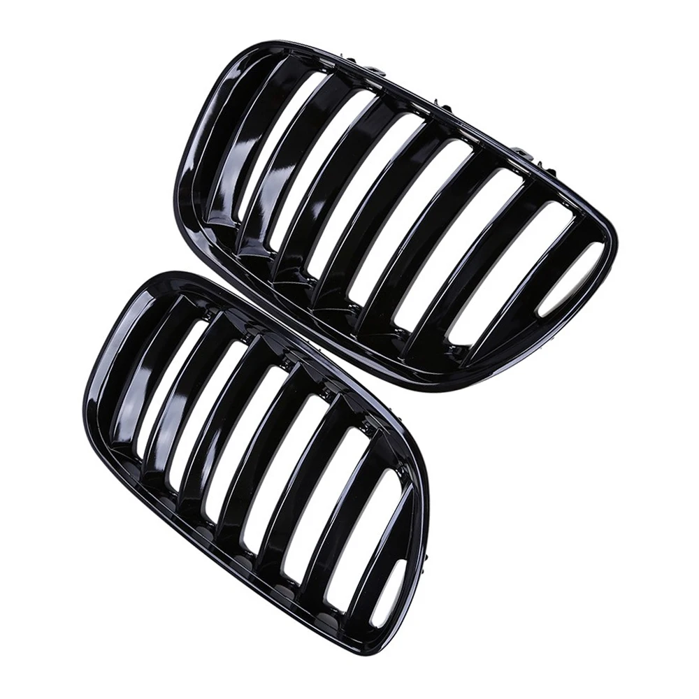 Front Gloss black kidney sport grilles Hood grill for BMW E53 X5 2004 2005 2006 Car Styling | Автомобили и мотоциклы
