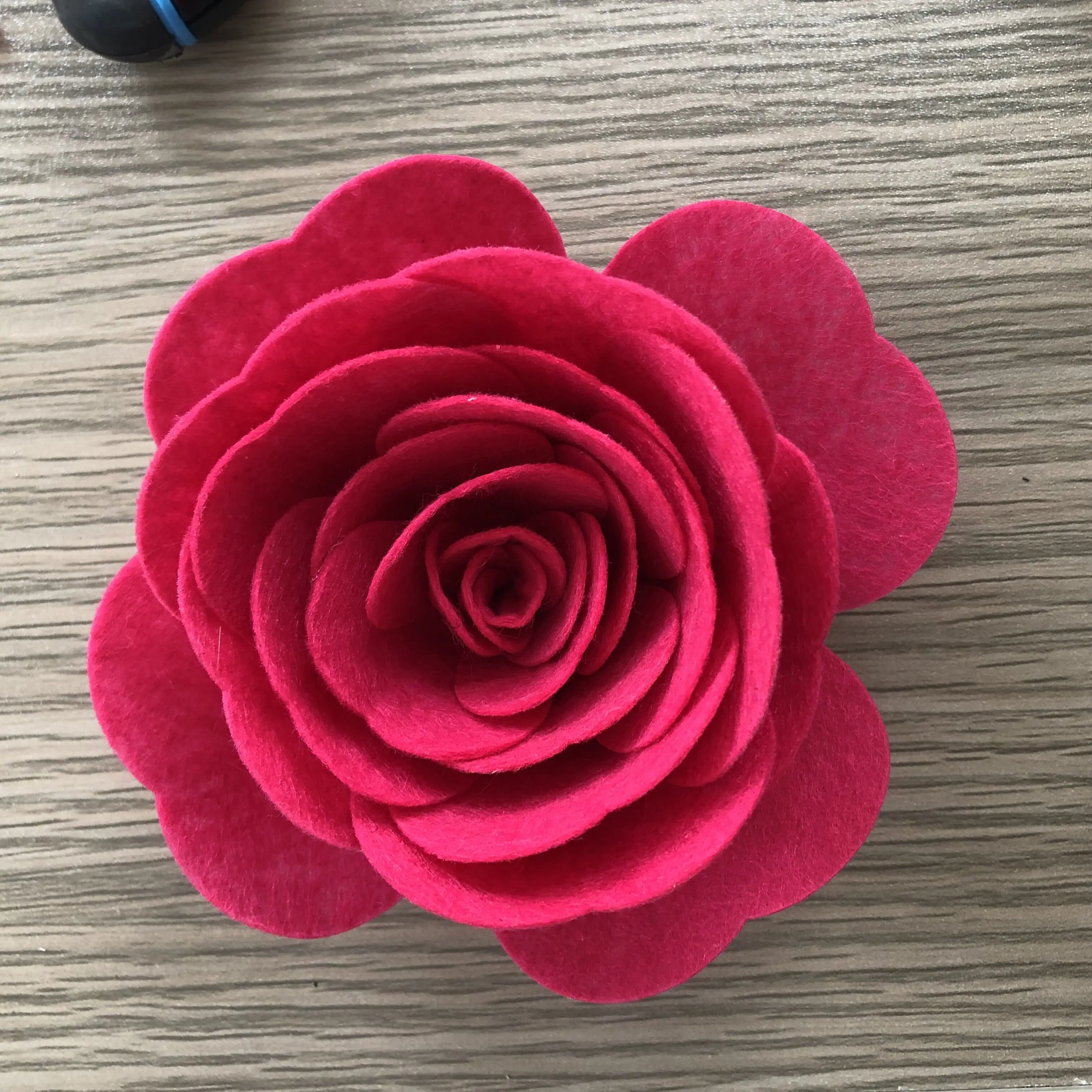 Big rose cutting wooden steel die SMR-FL0082