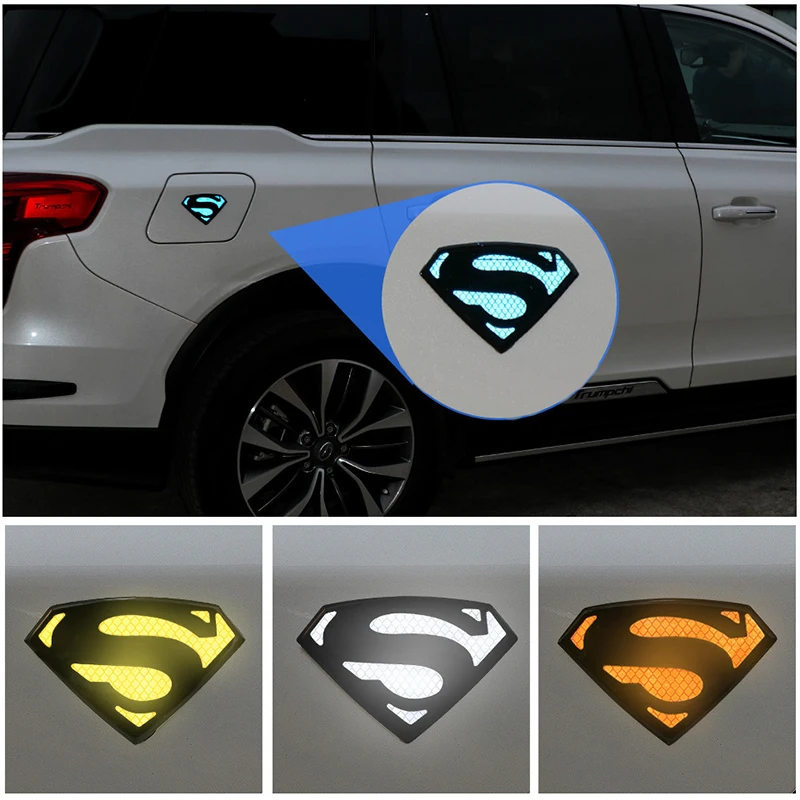 

Car reflective Bumper strip stickers door Wheel eyebrow stickers Auto reflective for body decoration luminous