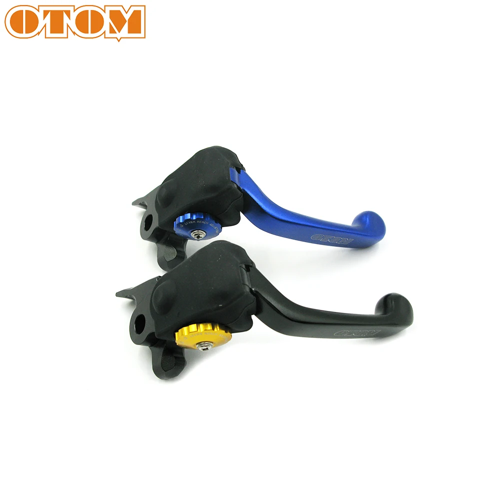 Рычаг переднего тормоза OTOM для мотокросса складная ручка 7 передач регулируемый