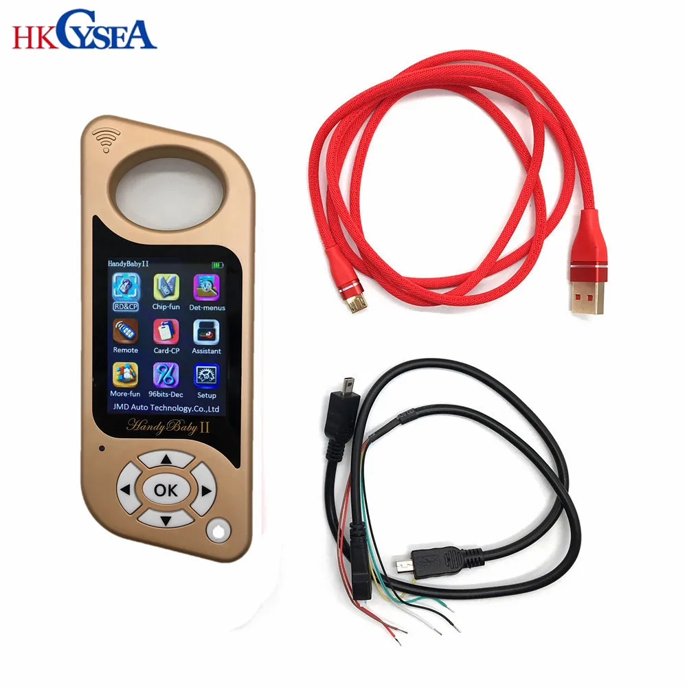 Basic version JMD Handy Baby II ручной копирующий автоматический ключ инструмент для 4D/46/48/G чипы программист Handy Baby2 с JMD помощник - Цвет: Basic version