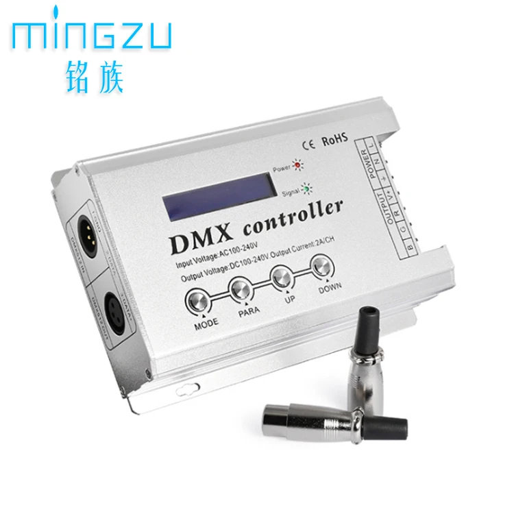 Dmx512 высоковольтный декодер 220 В цветная лампа с затемнением и управлением