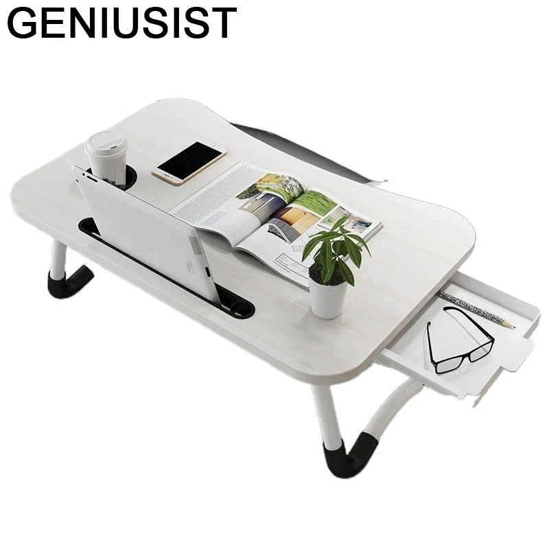 Детский офисный маленький письменный стол портативный для ноутбука