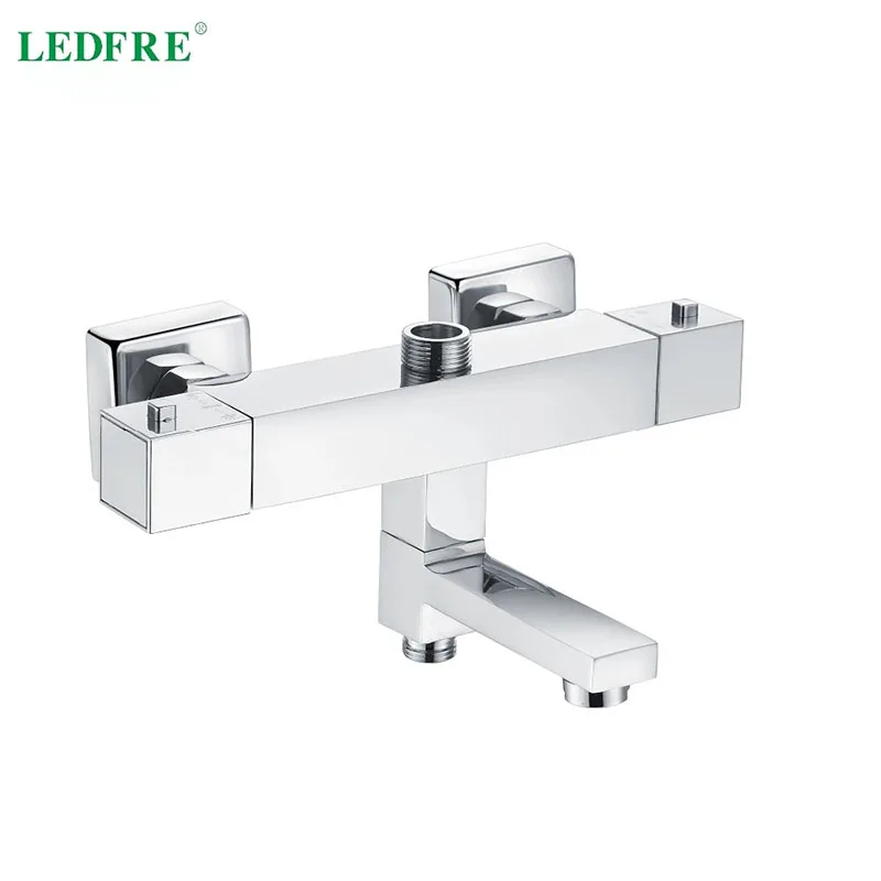 LEDFRE Термостатические Смесители для ванной комнаты ванны душа с ЖК-экраном