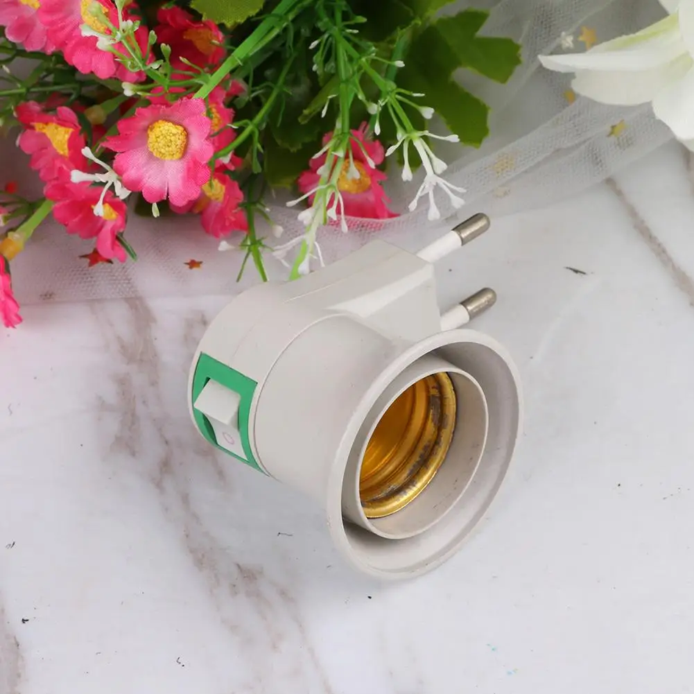 Переходники для светодиодных ламп E27 на 220 в адаптер огнестойкой розетки