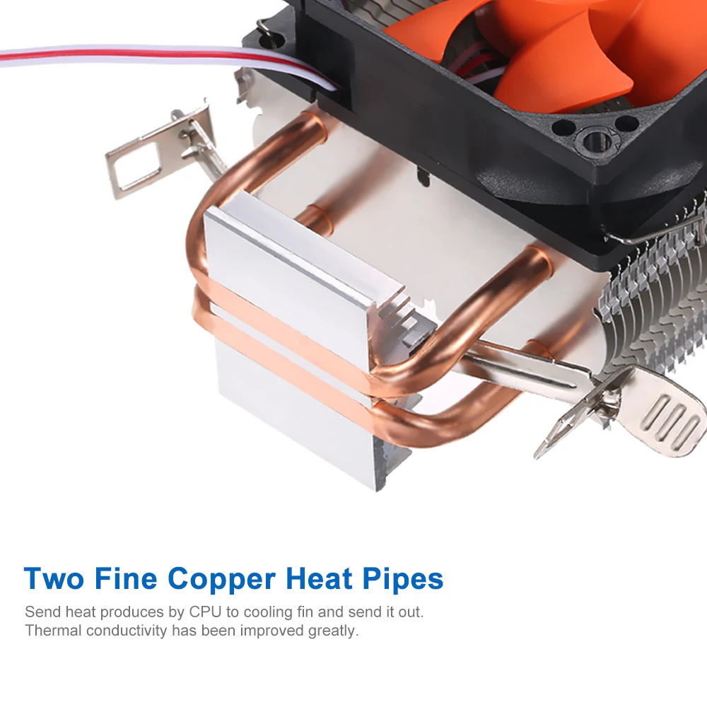 Гидравлический кулер для процессора вентиляторы с тепловыми трубками тихий