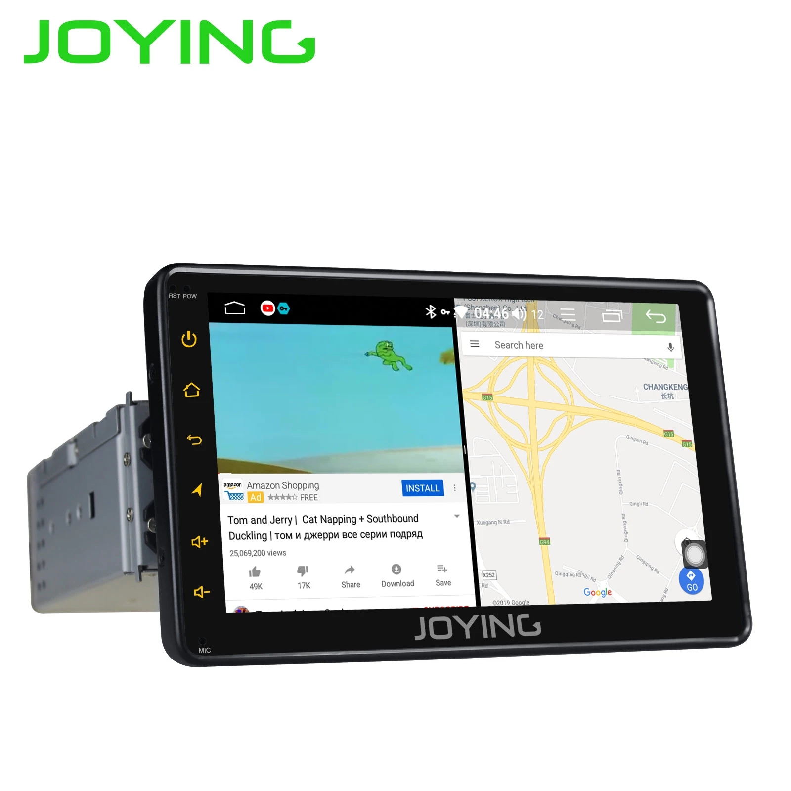 Радуясь 32 Гб ROM7 "1din gps Автомагнитола ANDROID 8 1 HD магнитофон автомобильный