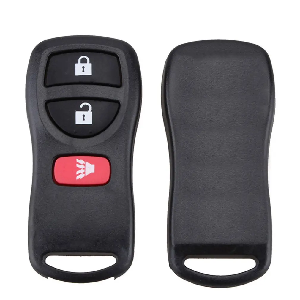 

2 Pieces 3 Button Car Keyless Entry Remote Control Car Lightweight Flexible Automobile Key For Nissan