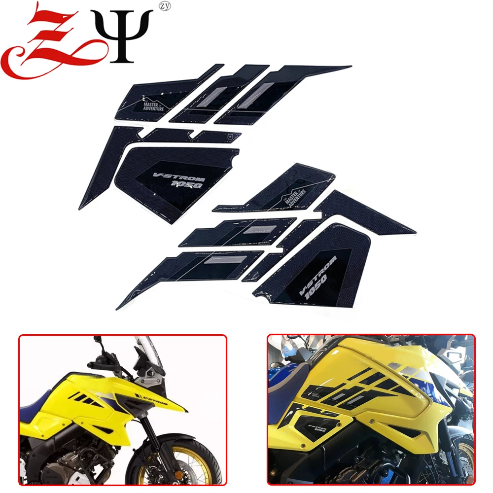 

Motorcycle 3D Moto Gas Fuel Tank Pad Cover Sticker Protector Decal For SUZUKI V-strom DL1050XT DL1050A DL 1050 XT 2020 2021