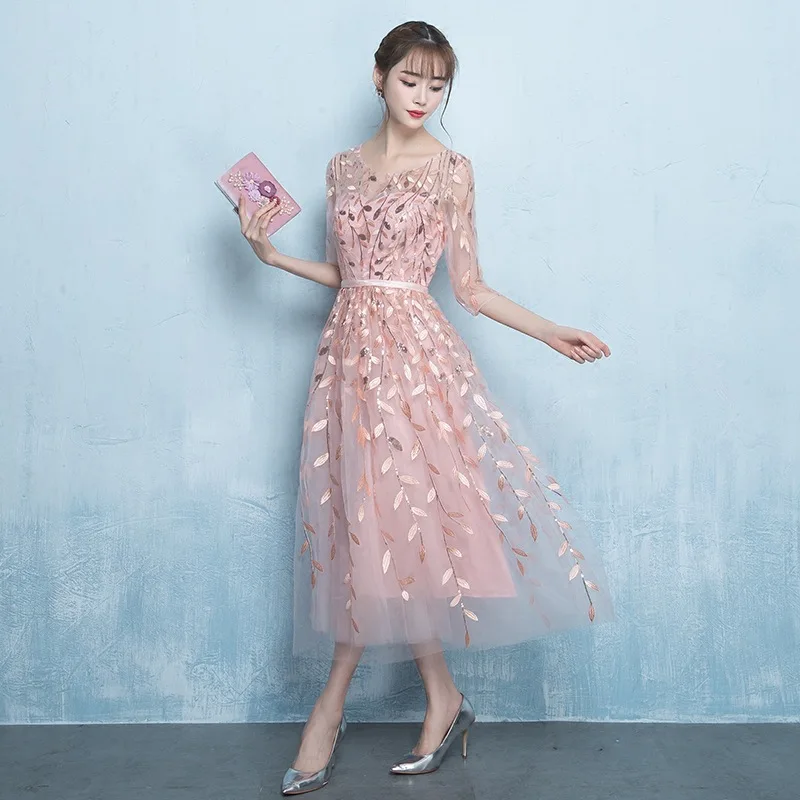 

2021 New Womens Sexy Lovely Long Sweet Evening Dress Casual Summer Elegant High Waist Bohemian Print Lace Clothing