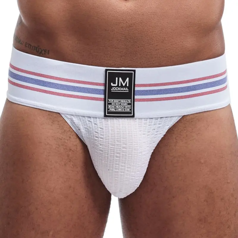 Jockmail New Brand men underwear sexy briefs men jockstrap fashion mens briefs cuecas gay underwear penis bikini men slip homme