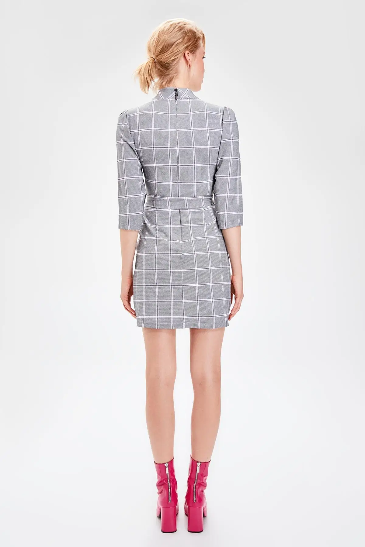 Многоцветная полоска платье TWOAW20EL1147 | Женская одежда