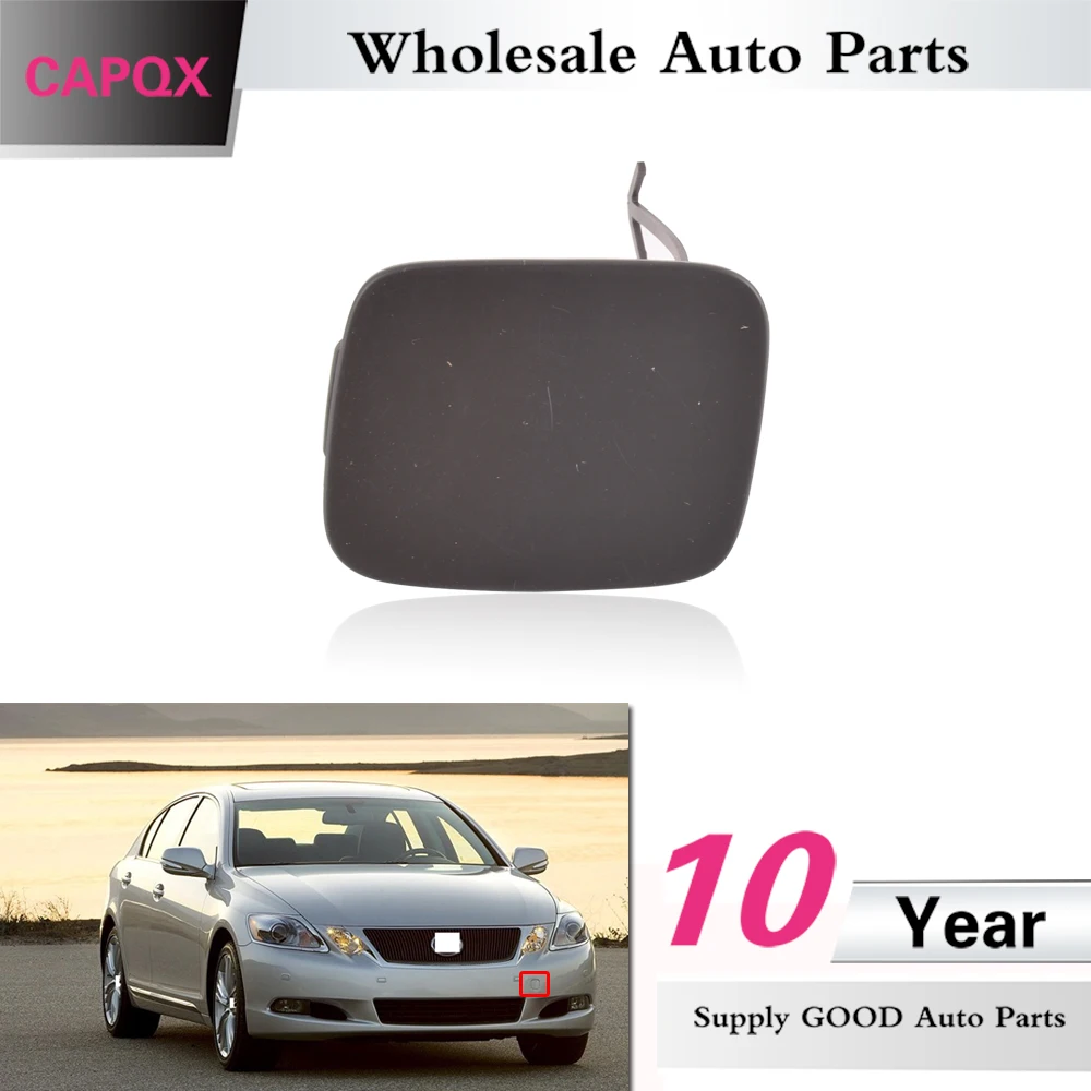 Крышка CAPQX буксировочный крюк переднего бампера OEM: 52129 30901 для 2005 2006 2007 LEXUS