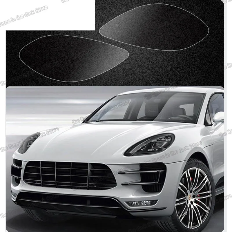 Защитная пленка против царапин для автомобильных фар porsche macan 2014 2015 2016 2017 2018 2019 2020