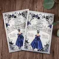 Free shipping 100pcs Luxury Shining Laser Cut Wedding Invitations Silver Color Wedding Cards for Wedding/Quinceanera/Birthday