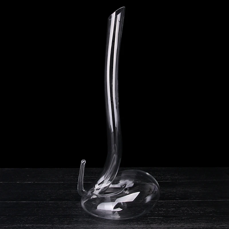 

600Ml European and American Creative Snake-Shaped Wine Decanter Lead-Free Crystal Glass Fast Decanter