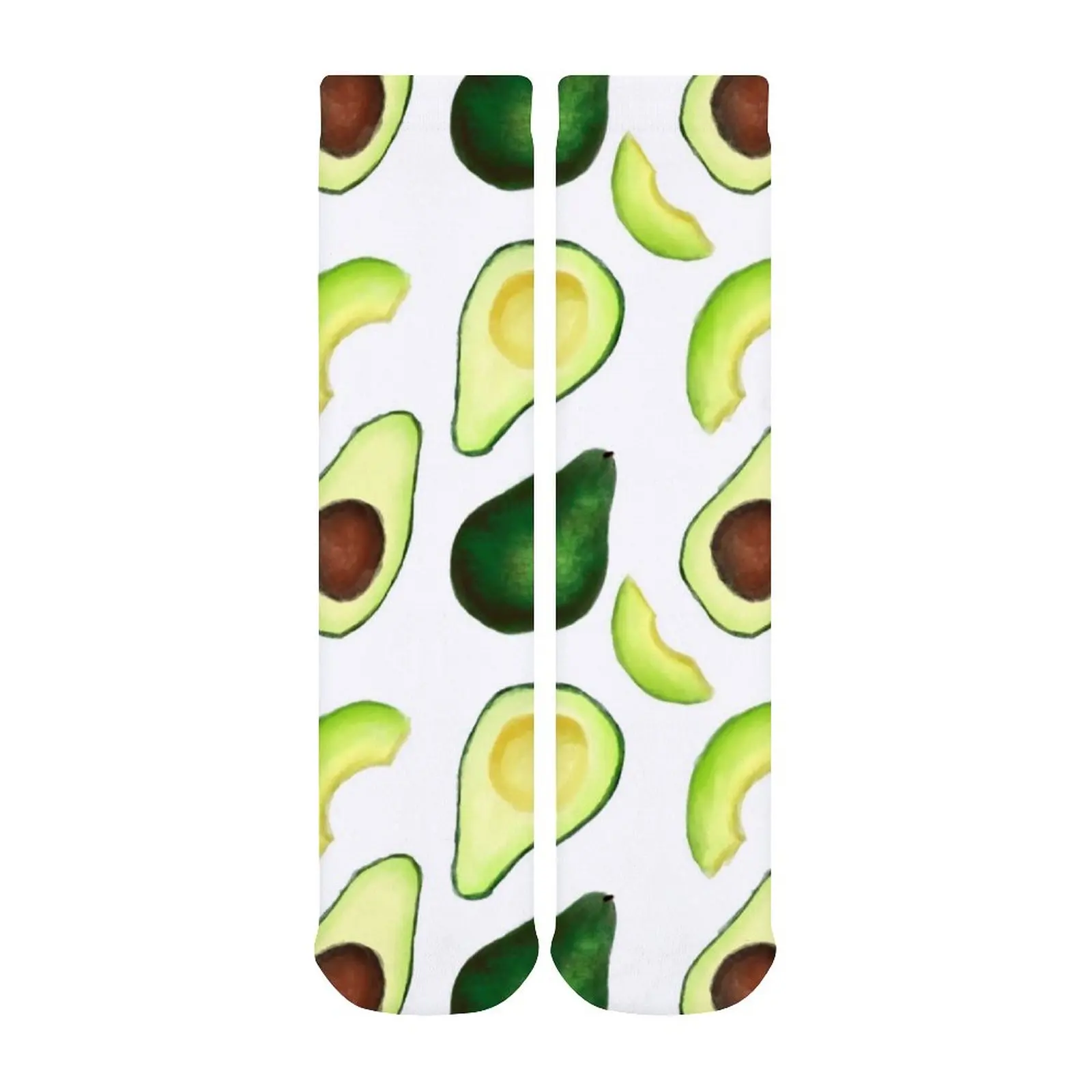 

Avocado Socks Large Chemical Fiber Edgy Stockings Pictures Couple Antibacterial Sport Socks