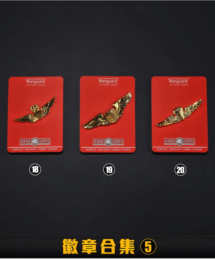 Металлический значок для военной униформы армии США |