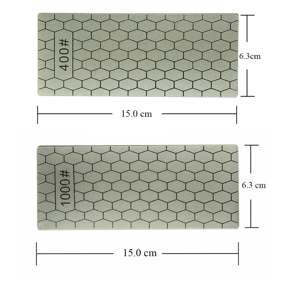 Алмазная точилка для ножей камень 400 #1000 # точильный ультратонкая в виде сот