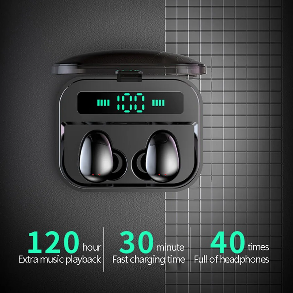 2200 мАч X7 tws беспроводные наушники Bluetooth 5,0 наушники шумоподавление Hifi настоящие стерео сенсорные наушники игровая гарнитура для xiaomi