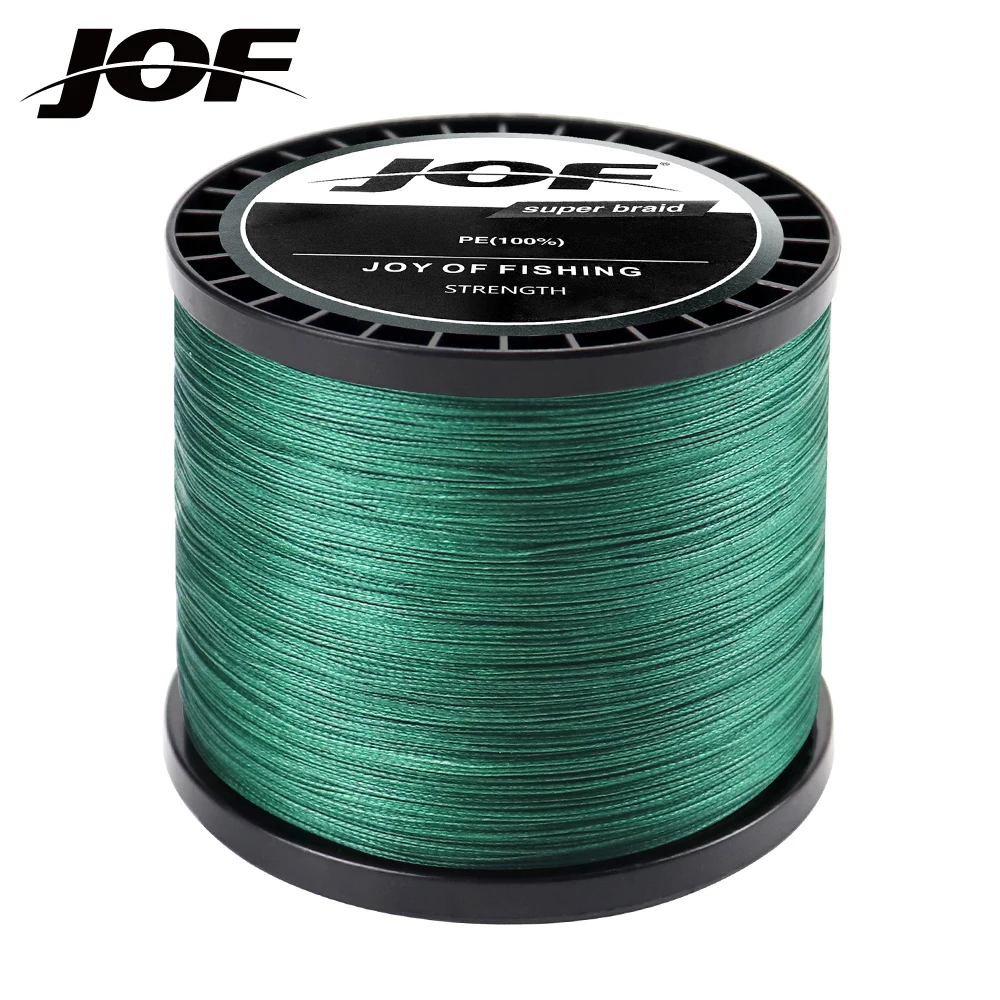 JOF 300M 500M 1000m 9 Strands PE Multifilament Carp Fishing Line Braid For Bait Casting Spinning Sea Rod Cord Wire