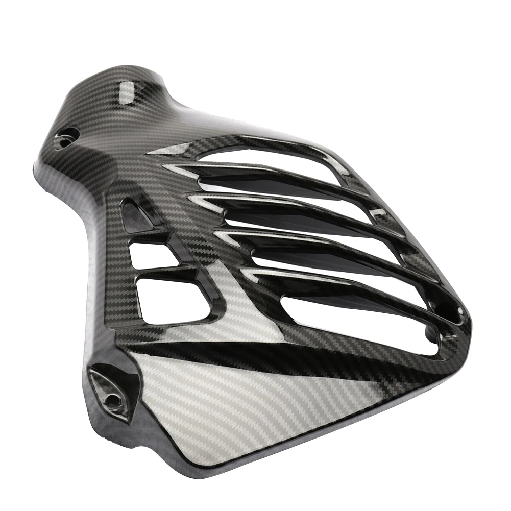 Черная Легкая установка гриль Стайлинг радиатор панель Крышка углеродное