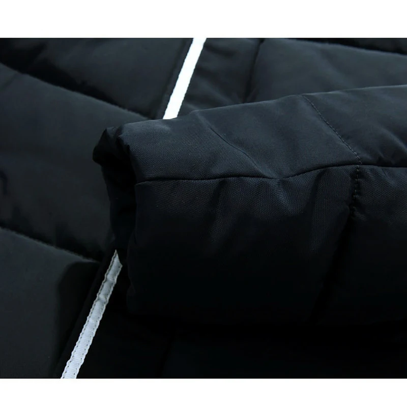 Мужские парки зимние теплые деловые повседневные Модные ветровки куртки толстые