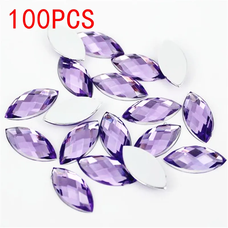100 шт. светильник вые бриллианты для дизайна ногтей|rhinestone nail art|rhinestones nailnail art crystal |