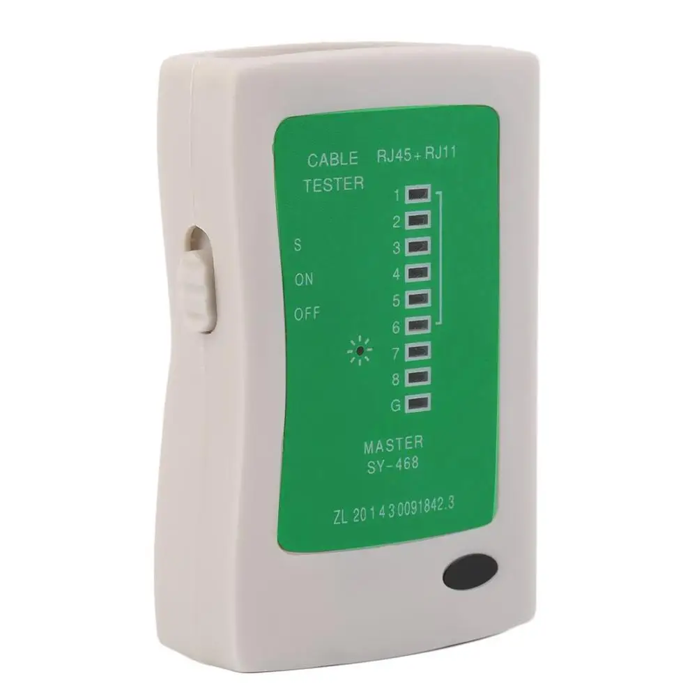 Профессиональный тестер сетевого кабеля RJ45 RJ11 RJ12 CAT5 UTP LAN USB детектор удаленный