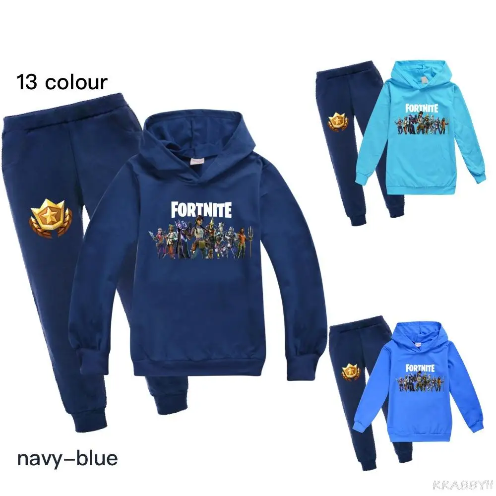 Новая детская спортивная одежда Fortnites толстовка с длинным рукавом для мальчиков