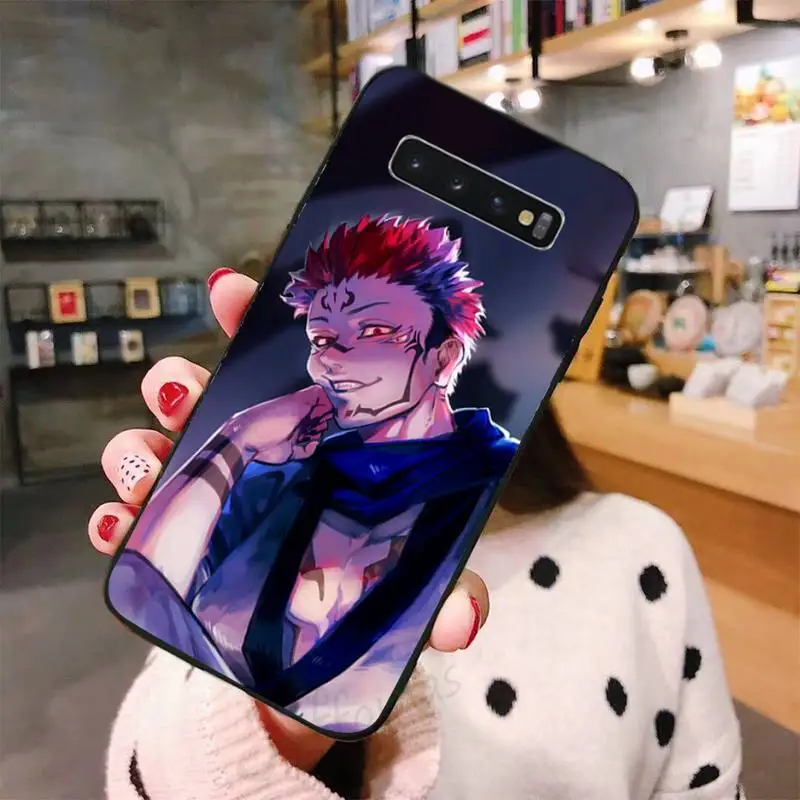

Jujutsu Kaisen Ryomen Satoru anime Phone Case For Samsung A50 A51 A71 A20E A20S S10 S20 S21 S30 Plus ultra 5G M11 funda shell