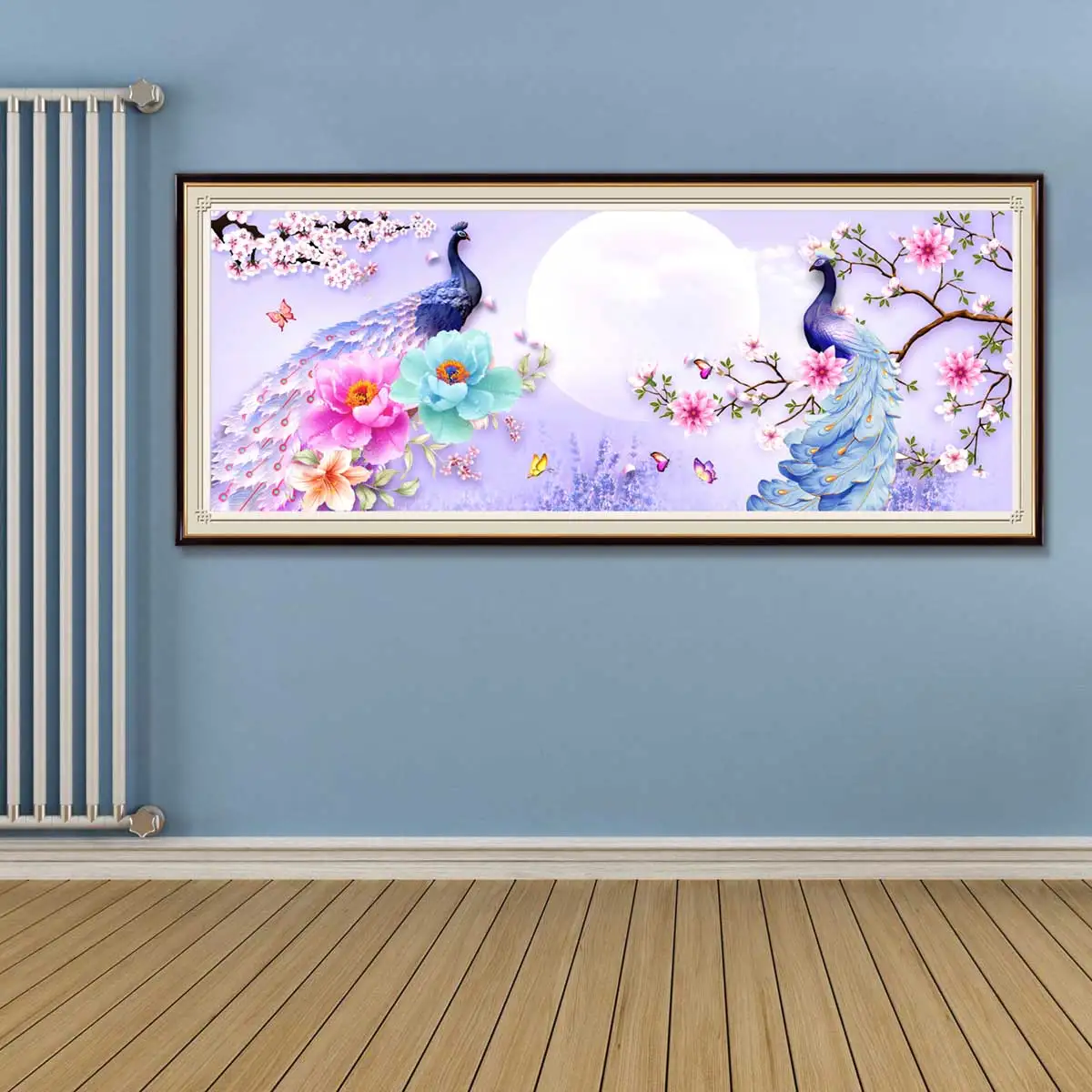 

New Arrival Diamond Painting Animals Full Drill Diamond Embroidery Peacock Rhinestones Mosaic Flower Cross Stitch Home Art Decor