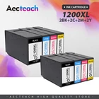 Новые совместимые картриджи Aecteach для Canon PGI1200 PGI-1200 PGI 1200 XL, подходит для Canon MAXIFY MB2020 MB2320 с полными чернилами