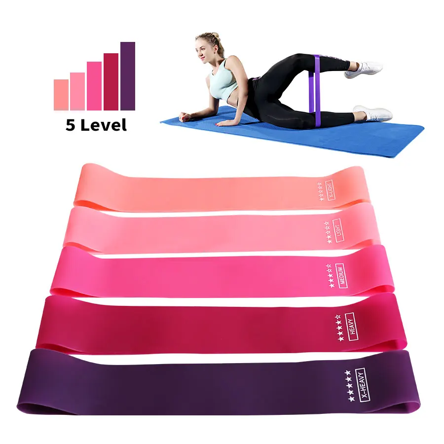 

Training Fitness Gum Exercise Gym Strength Resistance Bands Pilates Sport Rubber Fitness Mini Bands Workout Equipment