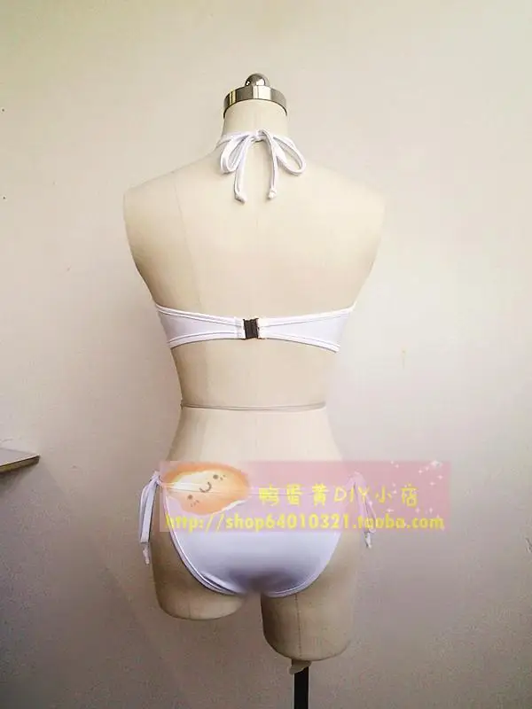 

Anime Date A Live Kotori Itsuka Cosplay Costume Bikini Custom Swimsuit Cosplay Wig for Women Girls Summer