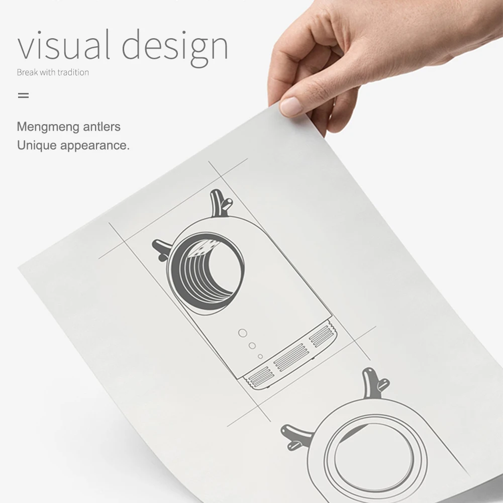 Милая лампа ловушка для комаров Meijuner светодиодный электрический прибор