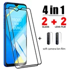 4 в 1, Защитное стекло для объектива камеры realmi c11, 2020, 2021