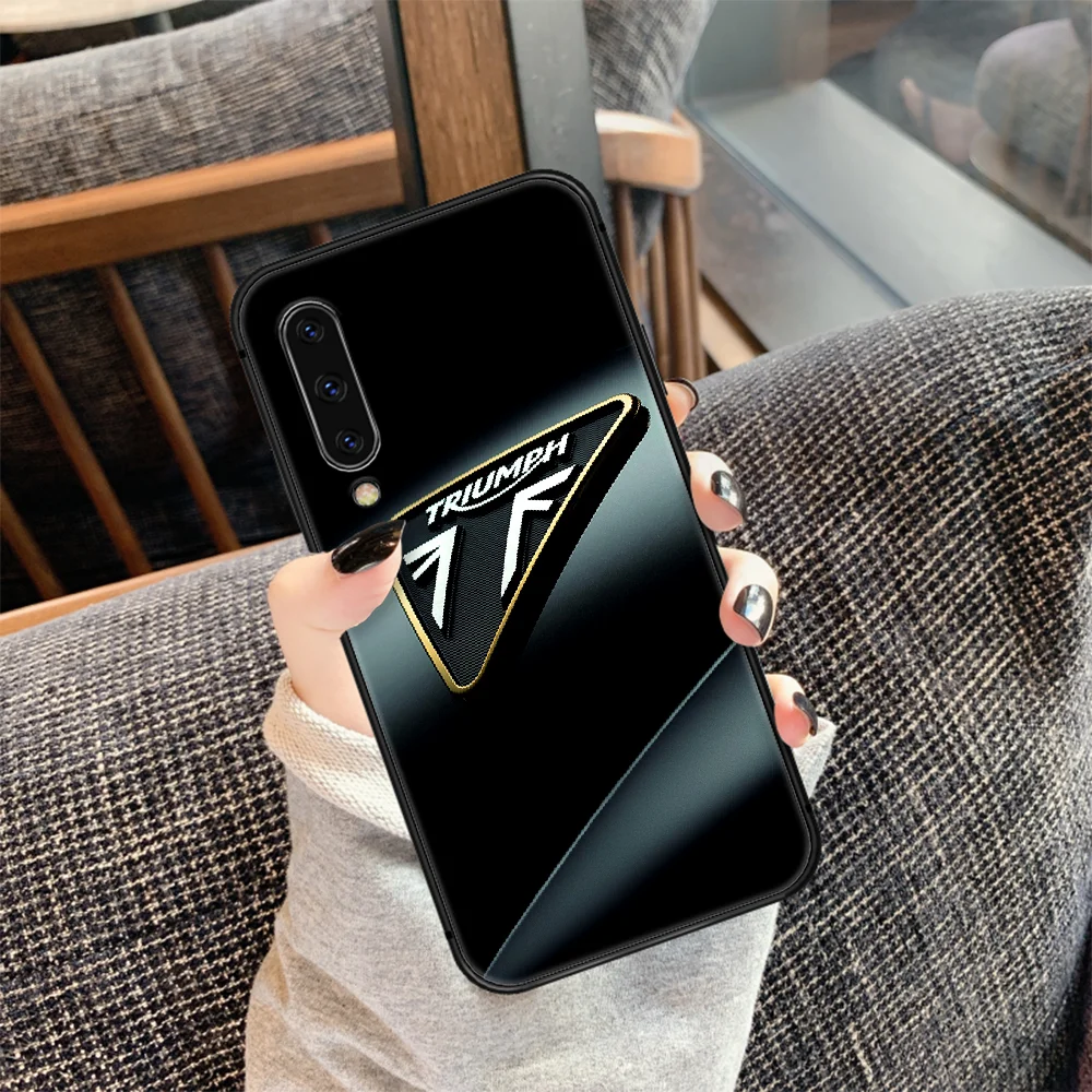 

Triumphs Motorcycle Cool Phone Case Cover For Samsung Galaxy A10 A11 A20 E A21 A30 A40 A41 A50 A51 A70 A71 A81 S black Funda 3D