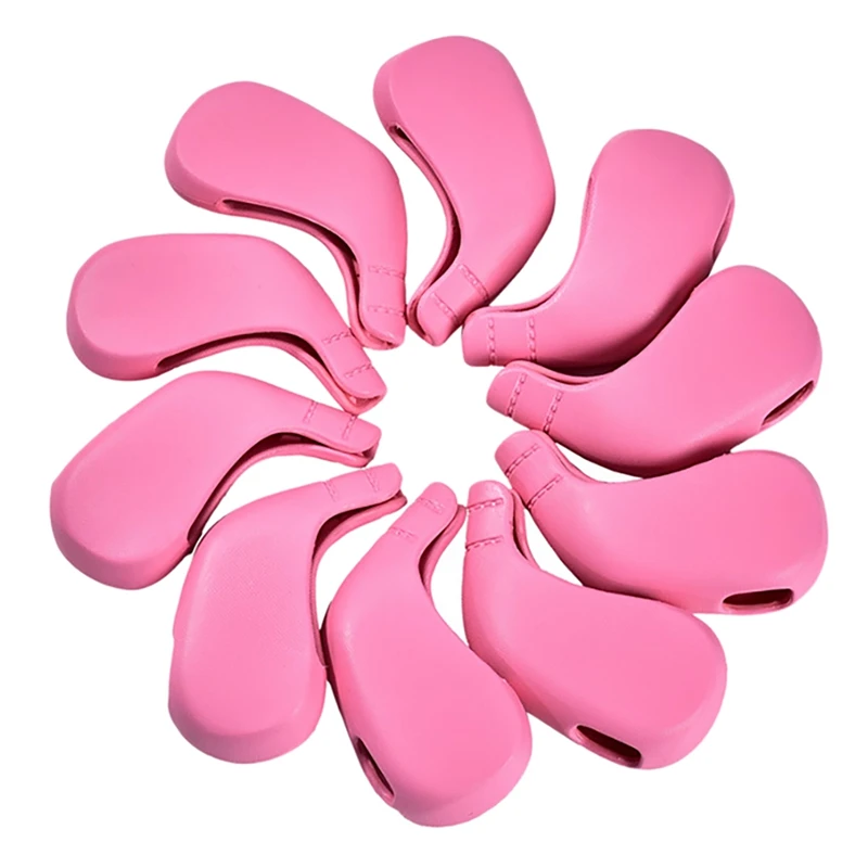 

8 шт./компл. набор железных чехлов для гольфа из термопластичного эластомера с открытым окошком водонепроницаемые аксессуары для гольф-клуб...