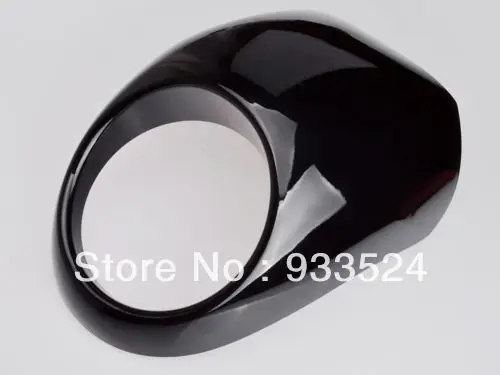 Обтекатель крыло кафе перетащить головной свет маска передний козырек для Harley Dyna