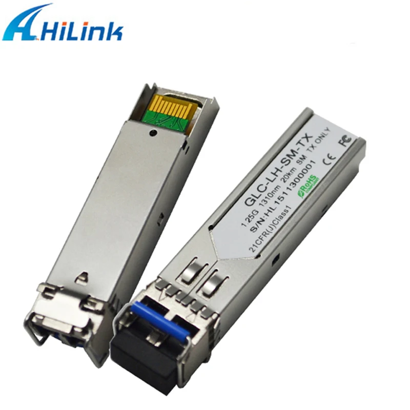 Hilink 2 шт./лот 1 25G SFP LH/LX 1310nm 20 км оптический модуль Tranceiver GLC LH SMD sfp|sfp module|sfp optical modulemodule