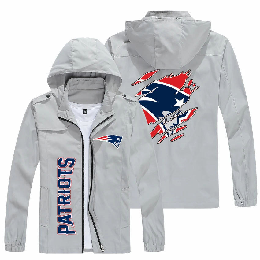 

2021 Fashionable Thin Jacket Spring and Autumn Comfortable Detachable Men's Hoodie Outdoor Travel Personalized Jacket